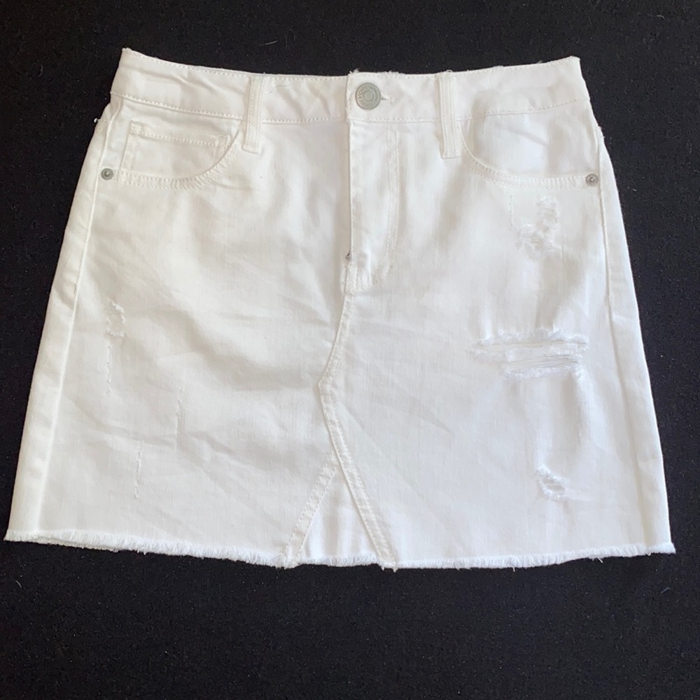 White denim skirt, Almost Famous (Premium line)